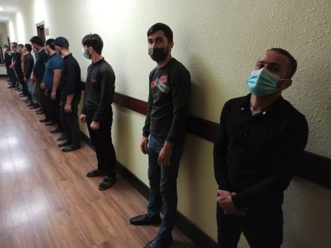 Şəmkirdə “Aşura” mərasimi keçirmək istəyənlər saxlanılıb - FOTO