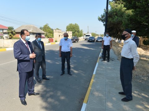 İcra başçısı kənd sakinlərinin problemləri ilə maraqlanıb - FOTO