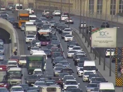 Bakının bu küçə və prospektlərində tıxac var - SİYAHI