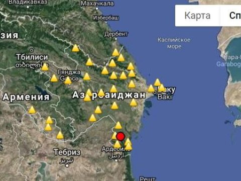 Xəzərdə zəlzələ qeydə alındı