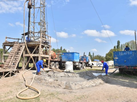 15 rayonun 24 yaşayış məntəqəsində içməli su təchizatı yaxşılaşdırılır - FOTOLAR