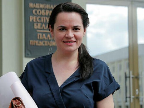 Tixanovskaya Krımla bağlı mövqeyini açıqladı