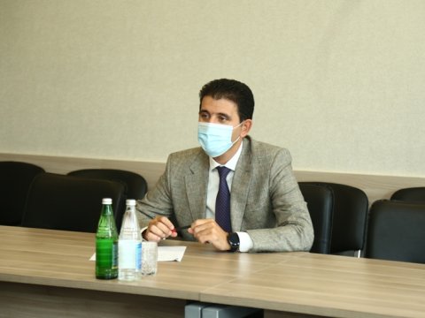 Deputat Naqif Həmzəyev seçicilərlə görüşüb - FOTO