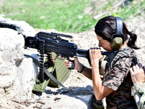 Paşinyanın arvadı Qarabağa gəldi - FOTOLAR