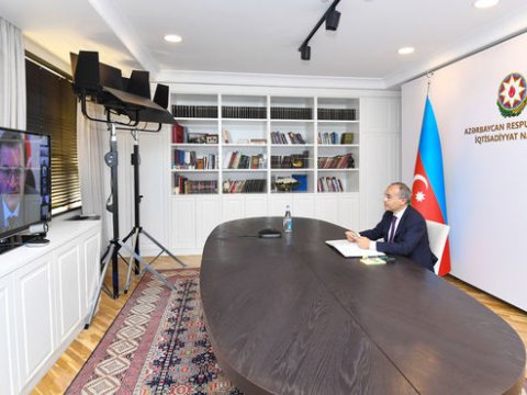 Mikayıl Cabbarov gənclərlə görüşdü - FOTO