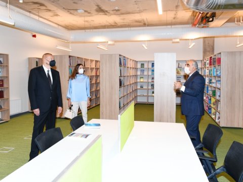 UNEC-in 3 saylı yeni tədris korpusu - FOTOLAR