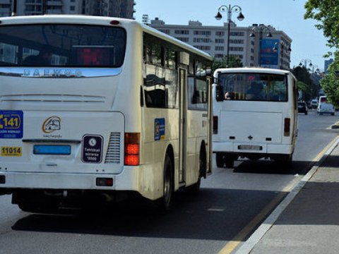 Bakıda sərnişin avtobusda öldü