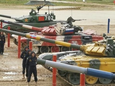 Azərbaycan Tank biatlonu müsabiqəsində dördüncü oldu - FOTO