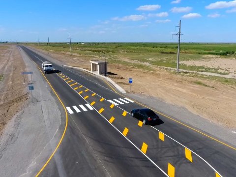 Bəhrəmtəpə-Biləsuvar yolu yenidən quruldu