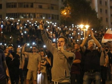 Belarusda etiraz aksiyalarında daha 633 nəfər saxlanıldı
