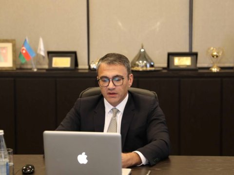 “AzerGold” QSC sədrinin “Yüksəliş” müsabiqəsində təqdimatı - FOTO