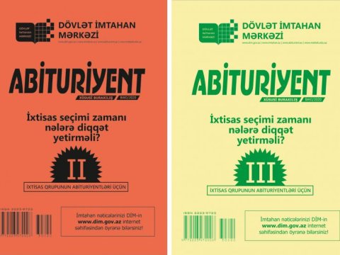 İxtisas seçimi zamanı nələrə diqqət yetirməli? (II və III qrup)