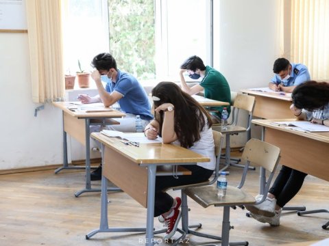 Bu gün 20 mindən çox şagird buraxılış imtahanı verir