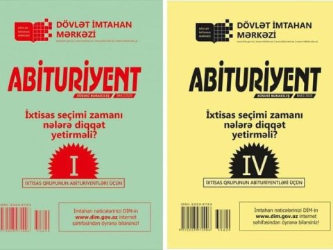 DİM-dən abituriyentlərə dəstək
