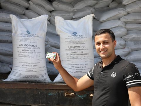 “Aqroservis” tərəfindən mineral gübrələrin səyyar satışına başlanıldı - FOTO