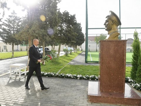 Prezident Milli Qəhrəmanın adını daşıyan məktəb binasının AÇILIŞINDA 