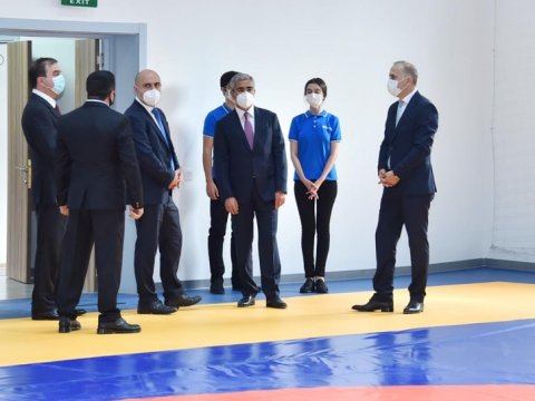 Gəncə, Samux və Ucarda təhsil müəssisələrinin açılışı oldu - FOTOLAR