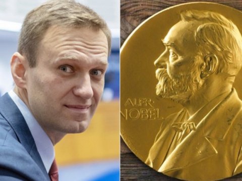 Navalnının Nobel mükafatına namizədliyi irəli sürüldü