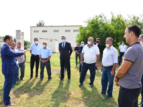 Millət vəkili Ağdaş rayonuna səfər etdi
