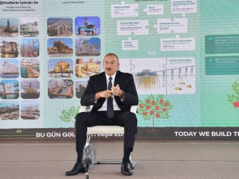 Prezidentdən xatırlatma: “O vaxtlar rayonlarda ümumiyyətlə, qaz deyilən şey yox idi”