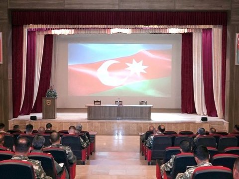 Naxçıvanda komandirlər hazırlıq toplantısına cəlb olunub