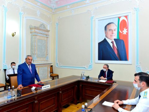 Rüstəm Usubov Baş Prokurorun qəbuluna gəldi - FOTO