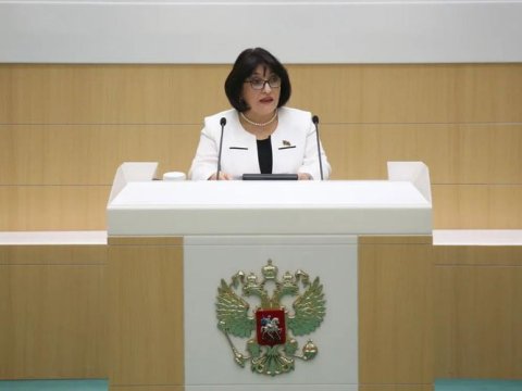 Sahibə Qafarova Rusiya Federal Məclisinin Federasiya Şurasında çıxış etdi