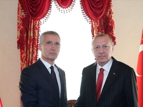 Ərdoğan NATO Baş katibi ilə Yunanistanı müzakirə etdi