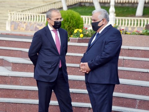 Mikayıl Cabbarov Daşkəsəndəki “Çovdar” qızıl mədəninə gedib