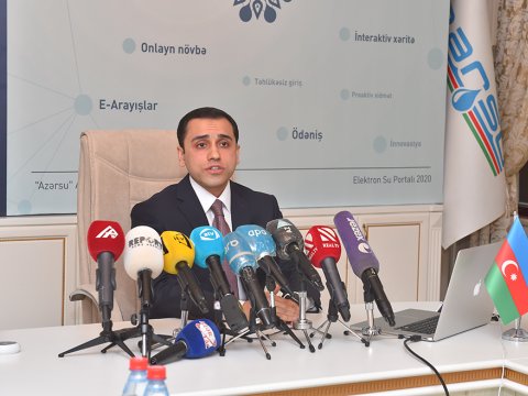Azərbaycanda Elektron Su Portalı istifadəyə verildi