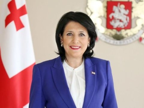 Gürcüstan Prezidenti Ceyhun Bayramovu qəbul edib
