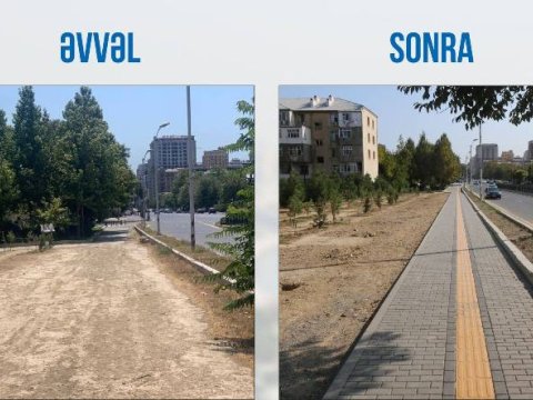 Bakıda bu ünvanda yeni səki istifadə verildi - FOTOLAR