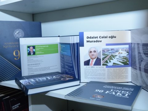 UNEC-in 90 illik yubileyinə töhfə: nəfis tərtibatda kitablar  