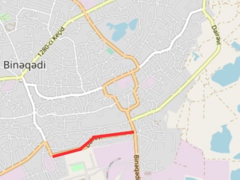 Sürücülərin nəzərinə - bu yol bağlanır