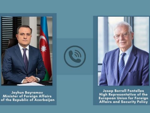 Avropa İttifaqının ali nümayəndəsi Ceyhun Bayramova zəng etdi