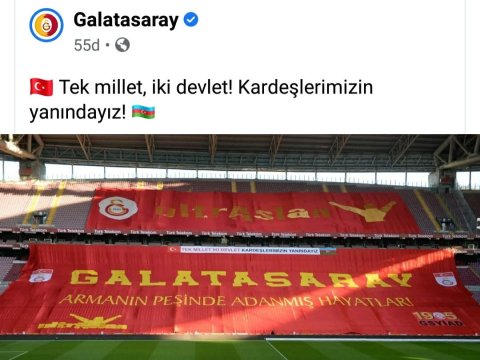 “Qalatasaray”dan Azərbaycan ordusuna DƏSTƏK
