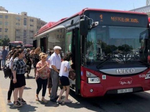 İctimai nəqliyyatın fəaliyyəti bərpa olundu