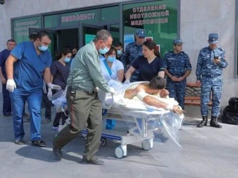 Ermənistanda yaralılar çoxalıb, ağır mülki xəstələrin qəbulu dayandırıldı