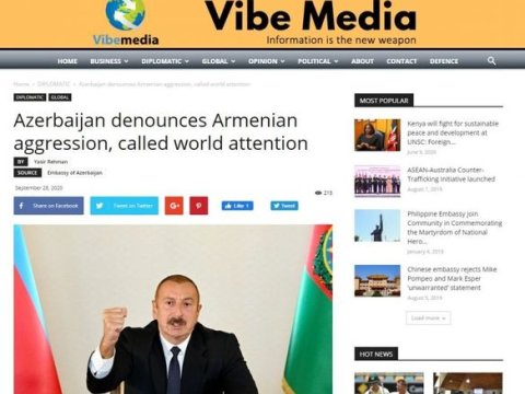 Avstraliya mətbuatı Hikmət Hacıyevin cəbhədəki erməni təxribatı barədə bəyanatına xüsusi yer ayırdı