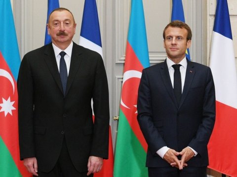 Emmanuel Makron Qarabağdakı vəziyyətlə bağlı İlham Əliyevə ZƏNG ETDİ