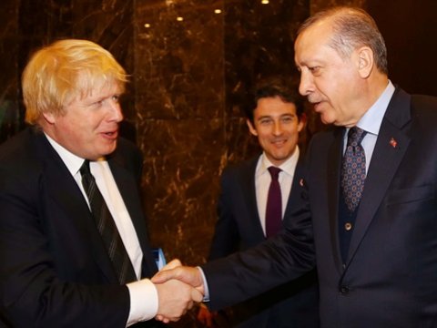 Ərdoğan Consonla Qarabağı müzakirə etdi