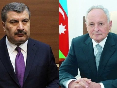 Türkiyənin Səhiyyə naziri Oqtay Şirəliyevə zəng vurdu 