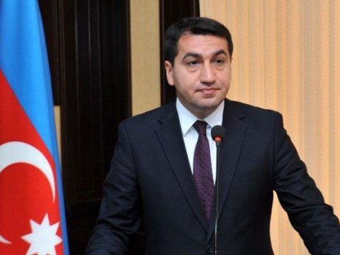 Hikmət Hacıyev: “Ermənistanın iki “Su-25” təyyarəsi partlayıb”