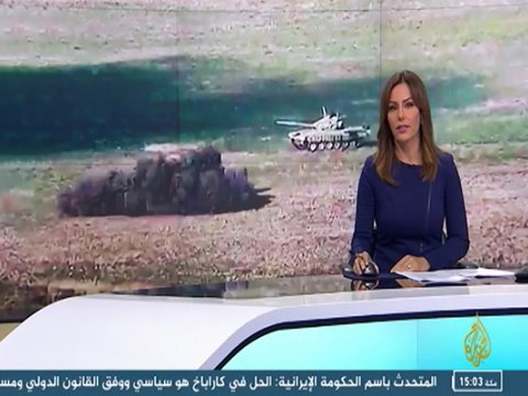 “Al Jazeera” cəbhə xəttindən daha bir reportaj yayımlayıb - Video