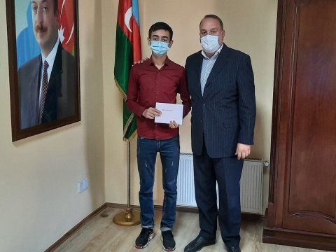 8 metropolitençi övladı ən yüksək ballı tələbələr sırasında - FOTOLAR