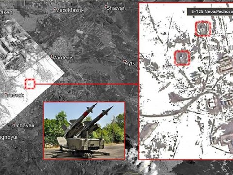 Ermənistan dağa çırpılan Su-25 qırıcısını özü vurub - FAKTLAR 