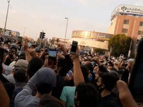 Təbrizdə Azərbaycana dəstək aksiyası keçirilib - VİDEO