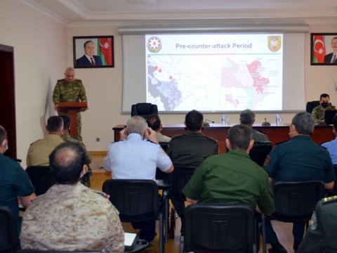 Müdafiə Nazirliyi hərbi attaşelərə və beynəlxalq təşkilatlara düşmənin təxribatından DANIŞDI