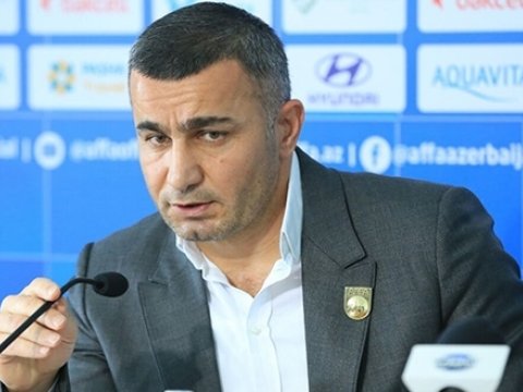 “Futbolçuları yox, əsgərlərimi təbrik edirəm” - Qurban Qurbanov