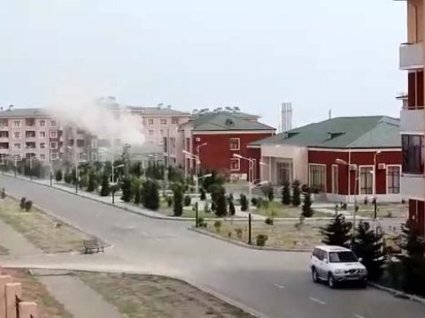 Ermənilər uşaq bağçasına zərbə endirdi - VİDEO